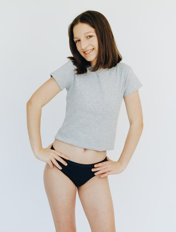 TEEN BIKINI - HEAVY ABSORBENCY NAVY